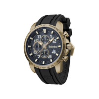 Holbrook Black Dial Black Silicon Strap