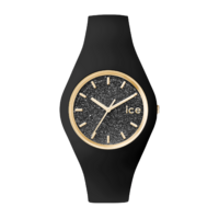 Glitter Collection Black/Gold Watch with Black Dial By ICE image