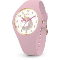 34mm Fantasia Collection Pink & Gold Youth Watch With Unicorn Dial By ICE-WATCH image