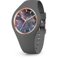 Pearl Collection Grey/Rose Gold Watch with Grey Strap By ICE