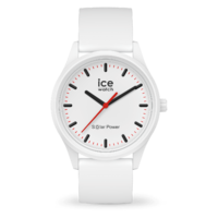 Solar Power Collection White Watch with White Strap By ICE