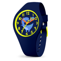 Fantasia Collection Blue/Yellow Dinosaur Watch with Blue Strap By ICE