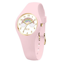 Fantasia Collection Pink/Gold Rainbow Watch with Pink Strap By ICE image