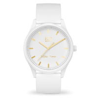 36mm Solar Power Collection White Gold Womens Watch By ICE-WATCH image
