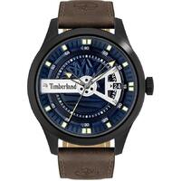 Black Northbridge Heritage Reimagined Chocolate Leather Band By TIMBERLAND
