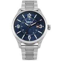 Silver Blake Watch - Silver Bracelet And Spare Tan Leather Band By TIMBERLAND