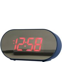 Blue LED Smart Connector Alarm Clock - Acctim - Loma