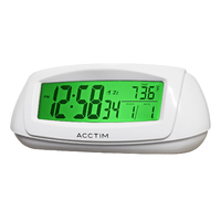 SOLAR DUAL POWER SMARTLITE LCD ALARM CLOCK - SOL