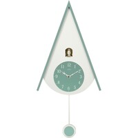ISKY - CHALET STYLE CUCKOO CLOCK MINT GREEN