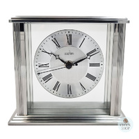 14cm Hamilton Silver Battery Table Clock With Floating Dial By ACCTIM image