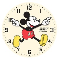 40cm Mickey Mouse Silent Modern Wall Clock By DISNEY image