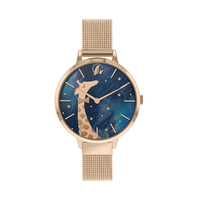 Rose Gold Giraffe Collection Mesh Band By SARA MILLER