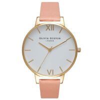 Big Dial Dusty Pink and Gold