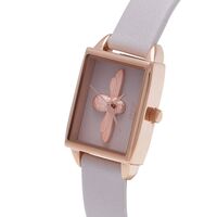 Moulded Bee Square Blush & Rose Gold