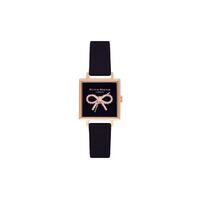 Vintage Bow Black & Rose Gold