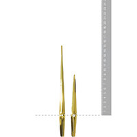 Gold Pointer High Torque Euroshaft Quartz Hands (150mm & 90mm) image