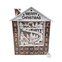 38cm Winter Wonderland LED Advent Calendar image