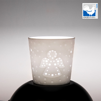 Angel Porcelain Cup For Tealight