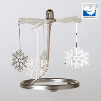 SNOWFLAKE CAROUSEL TOP FOR PORCELAIN CUP