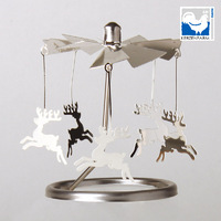 REINDEER CAROUSEL TOP FOR PORCELAIN CUP