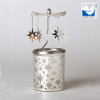 Star Glass Candle Carousel
