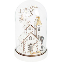WINTER MAGIC BELL WITH LED LIGHTS