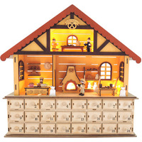 Christmas Bakery Advent Calendar With Led