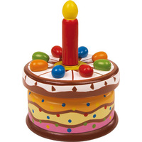 Birthday Cake Music Box - Happy Birthday