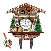 Heidi House Working Clock Magnet 15cm