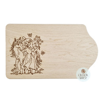 Wooden Chopping Board (Unicorn & Fairy) image