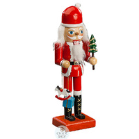26cm Red Santa Nutcracker image