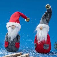 Gnome Santa With Bell Hat 20cm 2 Designs