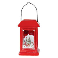 Red Christmas Tealight 12cm