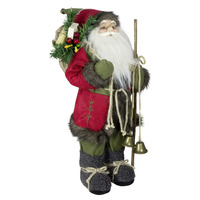SANTA CLAUS TAMMO WITH LANTERN AND SACK STANDING 60CM