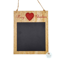Merry Christmas Chalk Board 31cm