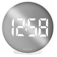 WHITE ROUND LCD WITH USB - IL GIRO