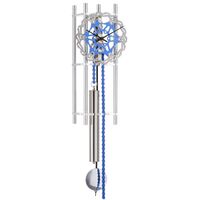 Blue 'bike Design' Wall Clock With Pendulum By HERMLE