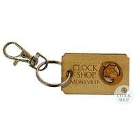 Wooden Clock Shop Swivel Key Ring