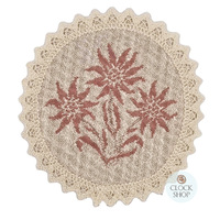 Edelweiss Pink Round Place Mat 20 By Schatz