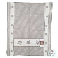 Light Edelweiss Tea Towel By Schatz (60 x 50cm) image