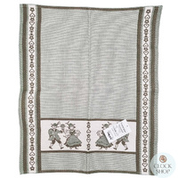 Green Dancers Tea Towel By Schatz (60 x 50cm) image