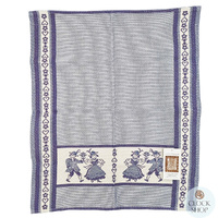 Blue Dancers Tea Towel By Schatz (60 x 50cm)