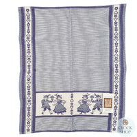 Blue Dancers Tea Towel By Schatz (60 x 50cm) image