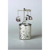 Half Moon & Cats Glass Candle Carousel