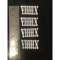 Cuckoo Clock Plastic White Roman Numerals 24mm image