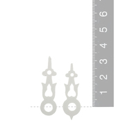 White Cuckoo Clock Plastic Hands 33mm & 27mm image