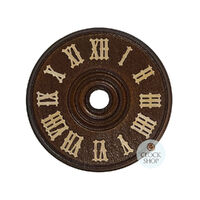 Dial For Cuckoo Clock Wooden Brown Dial 70mm image