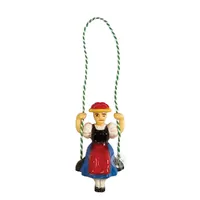Swinging Bayern Girl Novelty Quartz Clock Pendulum (125mm)