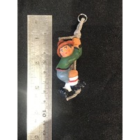 Pendulum For Novelty Battery Clock - Swinging Boy On Rope 95mm image