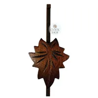 Walnut Maple Leaf Novelty Clock Pendulum (110mm)